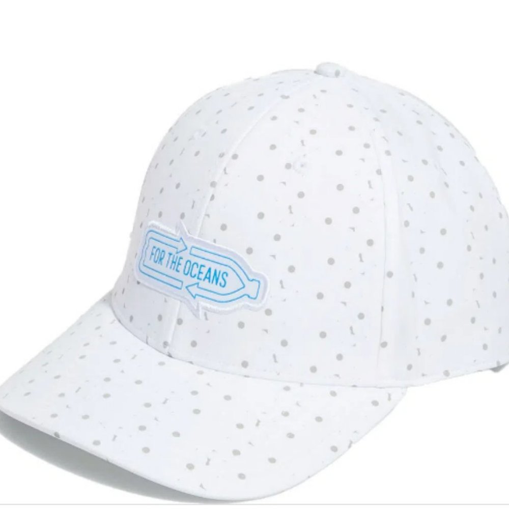 Adidas For the Oceans Headwear Cap Golf Men's • Golf ONE SIZE -NWT (White)